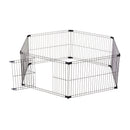 Modular Dog Fence Playpen - Flexible, Easy-Assembly Enclosure for Safe Indoor/Outdoor Play