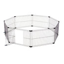 Modular Dog Fence Playpen - Flexible, Easy-Assembly Enclosure for Safe Indoor/Outdoor Play