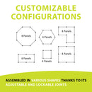 Modular Dog Fence Playpen - Flexible, Easy-Assembly Enclosure for Safe Indoor/Outdoor Play