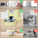 Automatic Pet Feeder & Water Dispenser – Stainless Steel, 1 Gallon x2