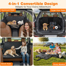 URPOWER Dog Car Seat Cover for Pets 100% Waterproof Seat Cover Hammock 600D Heavy Duty Scratch Proof Nonslip Durable Soft Back Seat Covers for Cars and SUVs