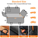 URPOWER Dog Car Seat Cover for Pets 100% Waterproof Seat Cover Hammock 600D Heavy Duty Scratch Proof Nonslip Durable Soft Back Seat Covers for Cars and SUVs