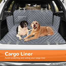 URPOWER Dog Car Seat Cover for Pets 100% Waterproof Seat Cover Hammock 600D Heavy Duty Scratch Proof Nonslip Durable Soft Back Seat Covers for Cars and SUVs