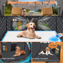 URPOWER Dog Car Seat Cover for Pets 100% Waterproof Seat Cover Hammock 600D Heavy Duty Scratch Proof Nonslip Durable Soft Back Seat Covers for Cars and SUVs