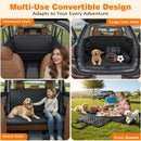 URPOWER Dog Car Seat Cover for Pets 100% Waterproof Seat Cover Hammock 600D Heavy Duty Scratch Proof Nonslip Durable Soft Back Seat Covers for Cars and SUVs