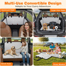 URPOWER Dog Car Seat Cover for Pets 100% Waterproof Seat Cover Hammock 600D Heavy Duty Scratch Proof Nonslip Durable Soft Back Seat Covers for Cars and SUVs
