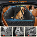 URPOWER Dog Car Seat Cover for Pets 100% Waterproof Seat Cover Hammock 600D Heavy Duty Scratch Proof Nonslip Durable Soft Back Seat Covers for Cars and SUVs