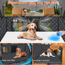 URPOWER Dog Car Seat Cover for Pets 100% Waterproof Seat Cover Hammock 600D Heavy Duty Scratch Proof Nonslip Durable Soft Back Seat Covers for Cars and SUVs