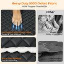 URPOWER Dog Car Seat Cover for Pets 100% Waterproof Seat Cover Hammock 600D Heavy Duty Scratch Proof Nonslip Durable Soft Back Seat Covers for Cars and SUVs
