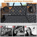 URPOWER Dog Car Seat Cover for Pets 100% Waterproof Seat Cover Hammock 600D Heavy Duty Scratch Proof Nonslip Durable Soft Back Seat Covers for Cars and SUVs